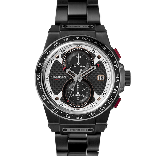 Otto Chrono All Black Bracelet by Hydrogen Watch