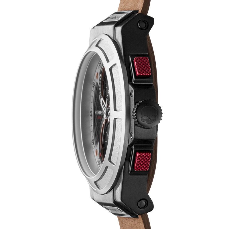 Hydrogen Otto Chrono Silver Black Nato