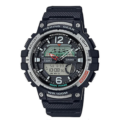 casio Men's ad rsn fishing gear blk