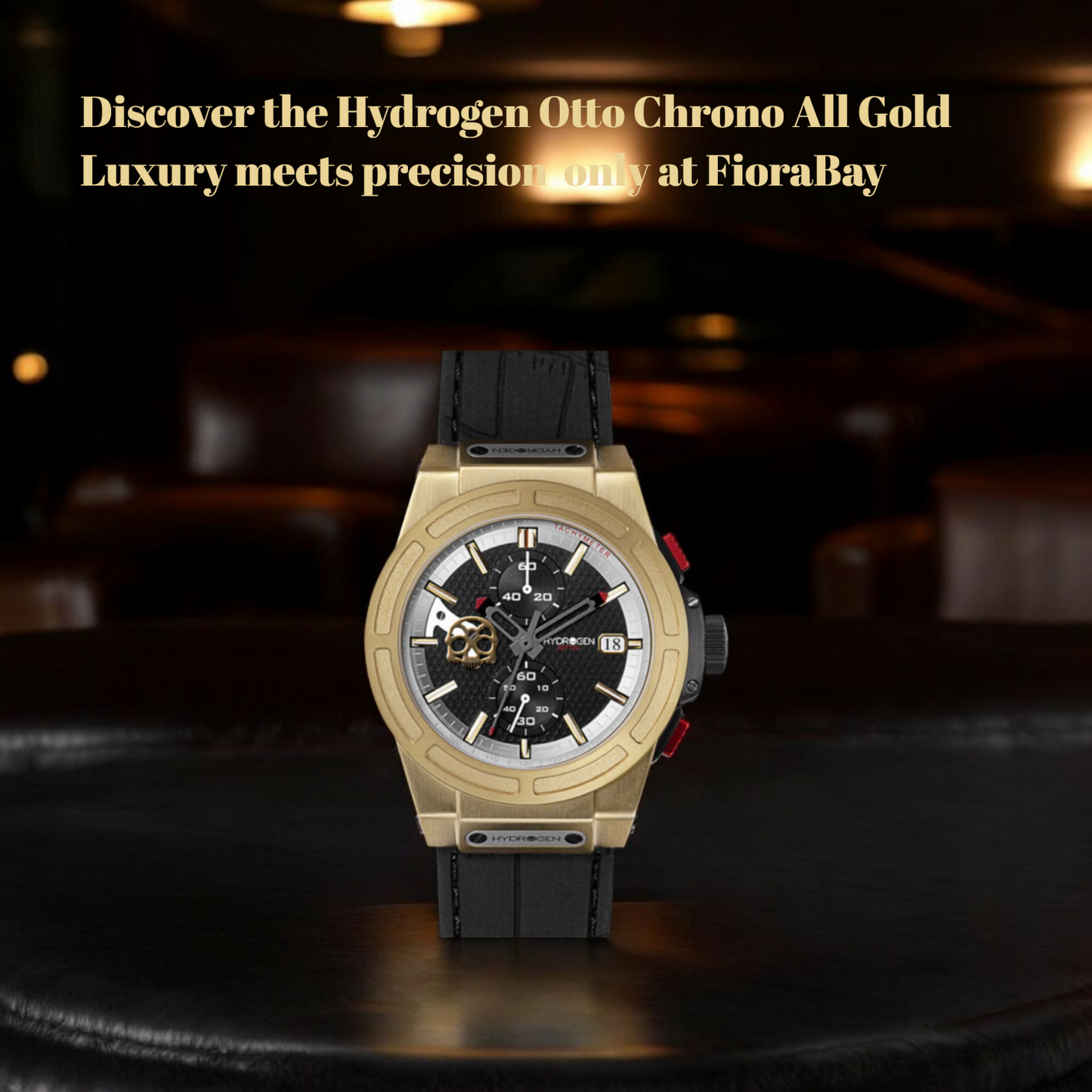 Hydrogen Otto Chrono All Gold