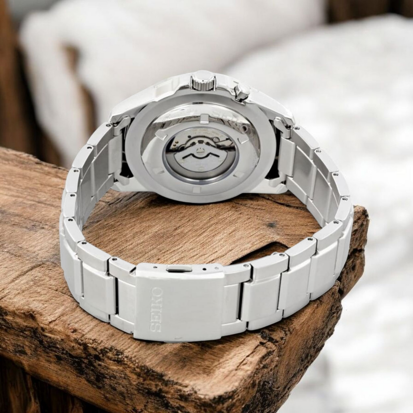 Seiko SKA663 Neo Sports Stainless Steel Silver Dial Men's Automatic