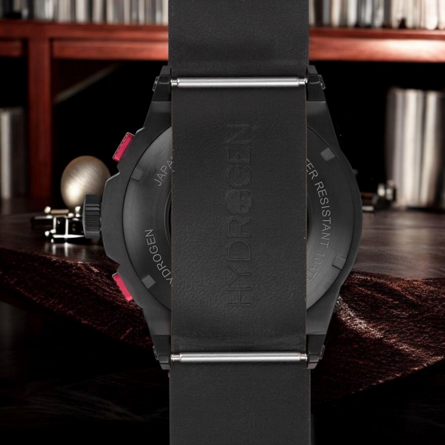 Otto Chrono Black Rose Gold Nato