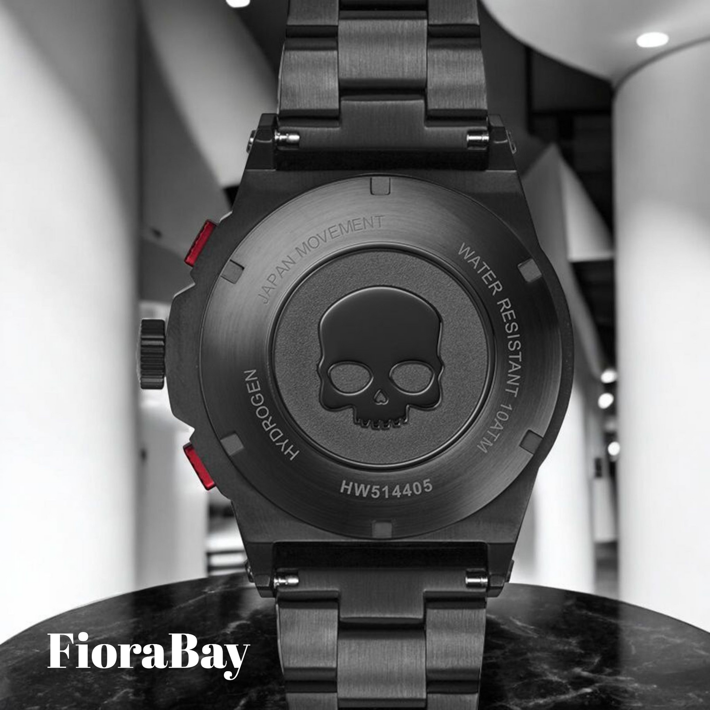 Otto Chrono All Black Bracelet by Hydrogen Watch
